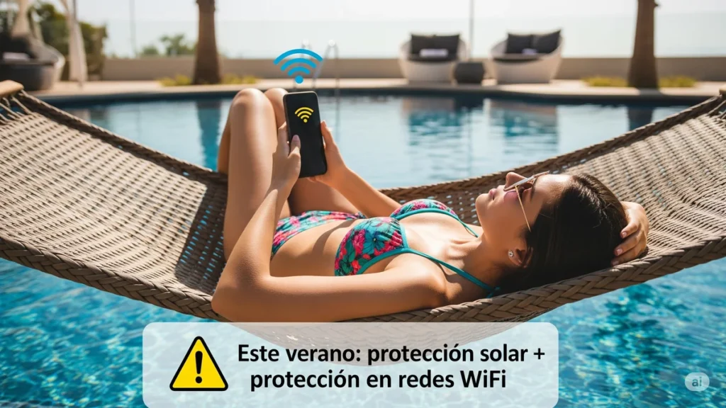 La Mayor Amenaza de tus Vacaciones no es una Insolación: Los Peligros Digitales del Wi-Fi y Bluetooth