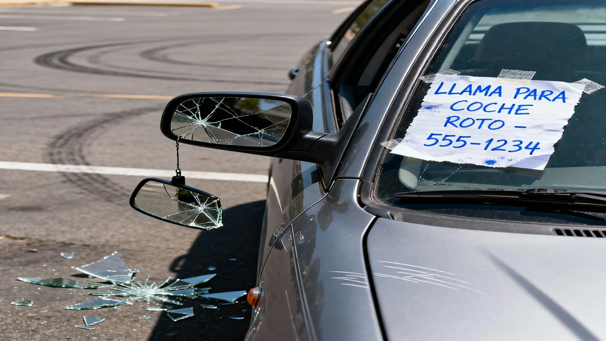 Nueva estafa del retrovisor: así operan los delincuentes digitales con tu coche