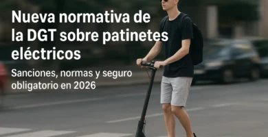 Nueva normativa de la DGT sobre patinetes eléctricos: sanciones normas y seguro obligatorio en 2026