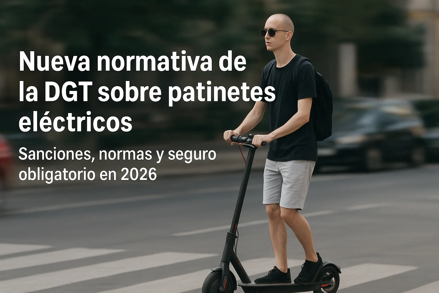 Nueva normativa de la DGT sobre patinetes eléctricos: sanciones, normas y seguro obligatorio en 2026