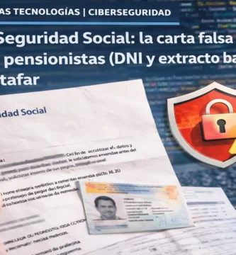 Alerta Seguridad Social: la carta falsa que pide datos a pensionistas (DNI y extracto bancario) para estafar