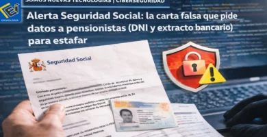 Alerta Seguridad Social: la carta falsa que pide datos a pensionistas (DNI y extracto bancario) para estafar